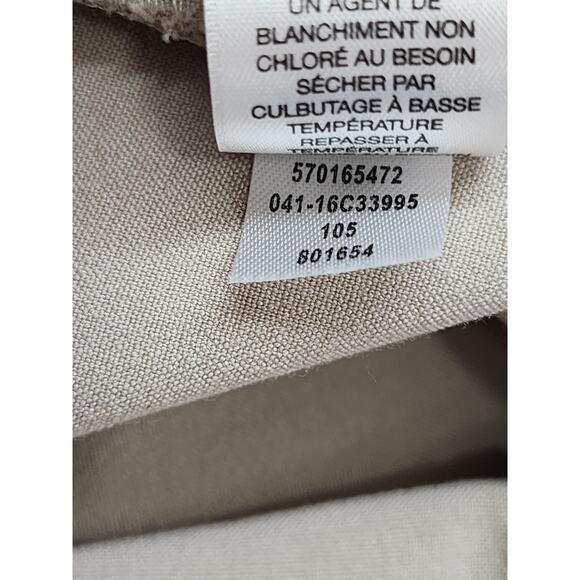 Chico's Magique Ankle Pants Size 00 XS/2 Beige Crop Slim Stretch Office Career - Picture 6 of 11